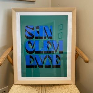 Art Print and Frame